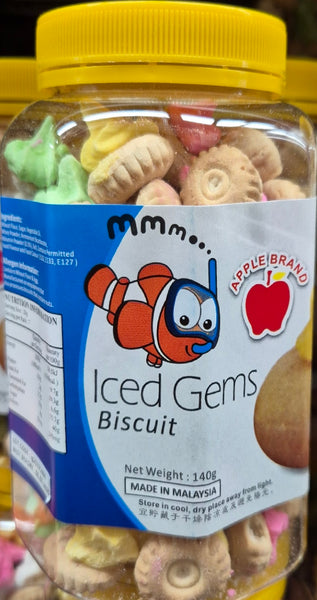 Apple Brand - Iced Gems Biscuits 140g