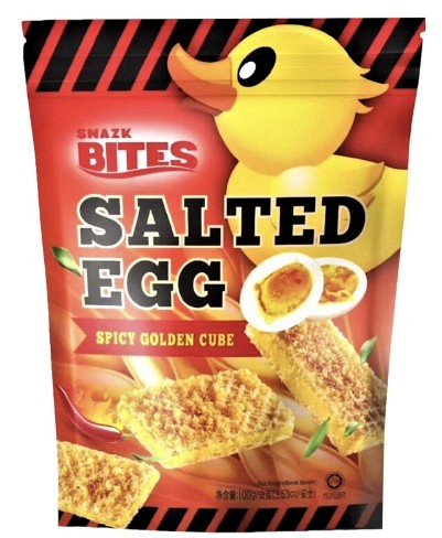 Snazk Bites - Salted Egg Spicy Golden Cube 100g