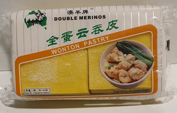 Double Merinos Wonton Pastry 2lbs