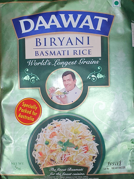 Daawat Biryani Basmati Rice - 20kg