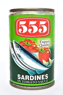 555 Sardines in Tomato 155g