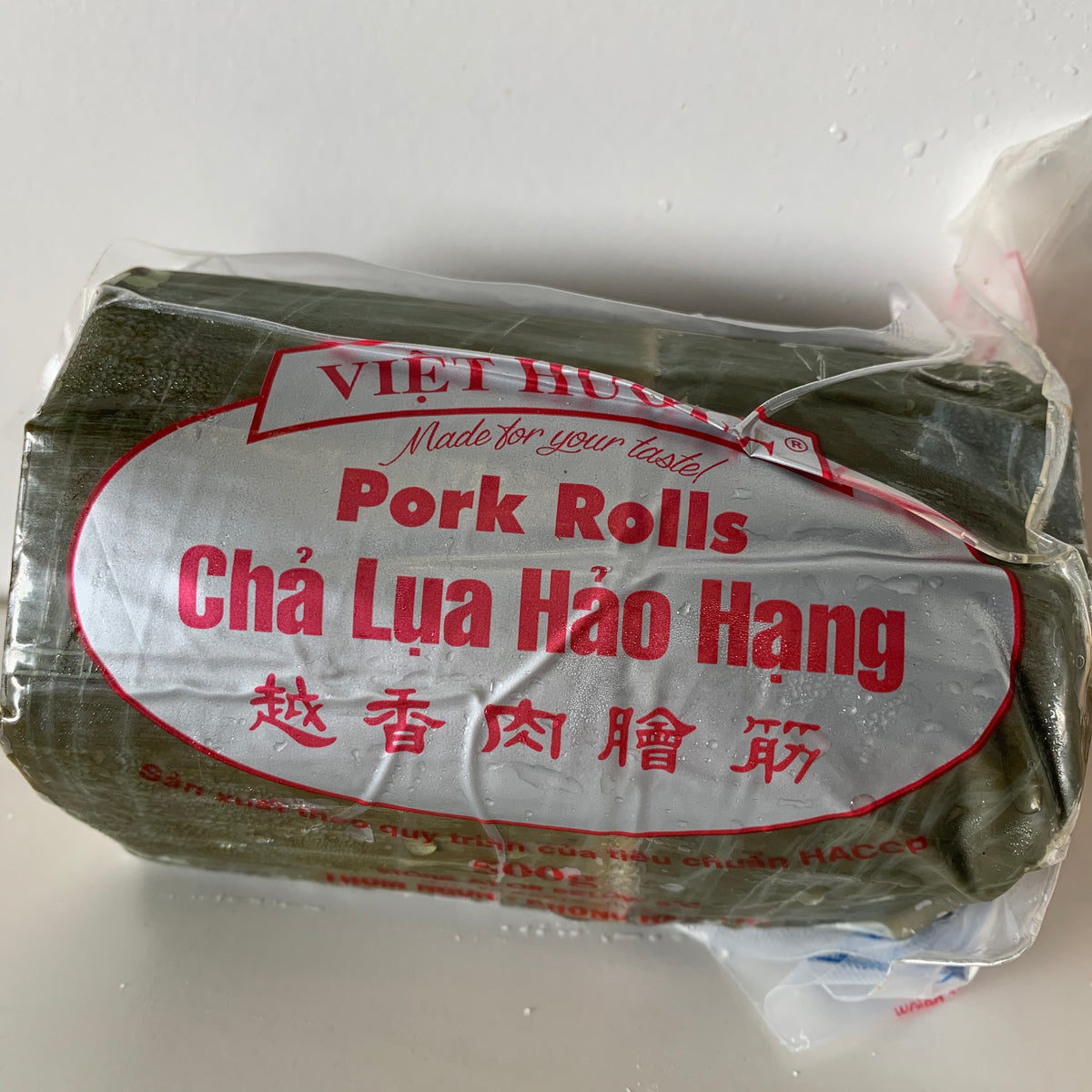 Viet Pork Rolls 500g Cha Lua Hao Hang Fresh Food Market