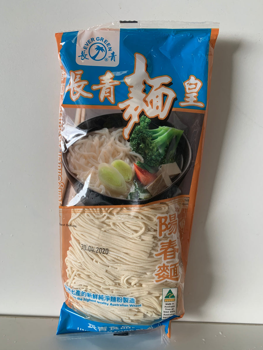 Evergreen YangChuen Noodle 500g Fresh Food Market Rooty Hill