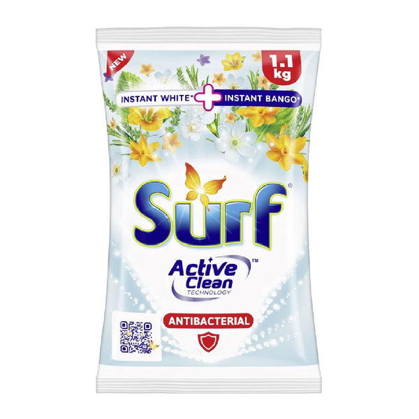 Surf - Powder Active Clean Antibacterial 1.1kg