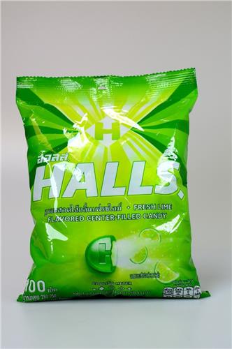 Halls - Fresh Lime Flavoured Candy 300g