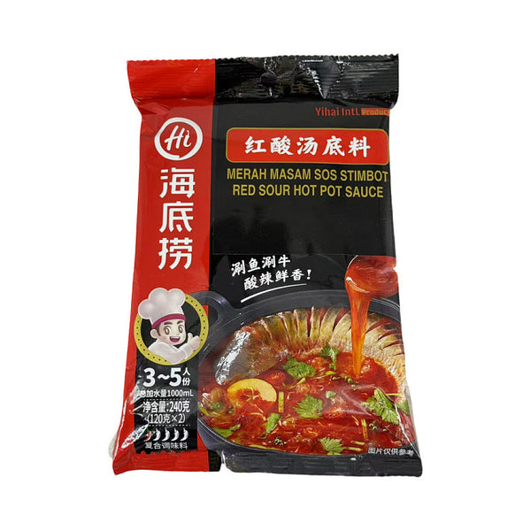 Hi Red Sour Hot Pot Sauce 240g (120g x2)