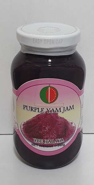 Purple Ube Yam Jam - Ube Halaya 340g - Watermelon Brand