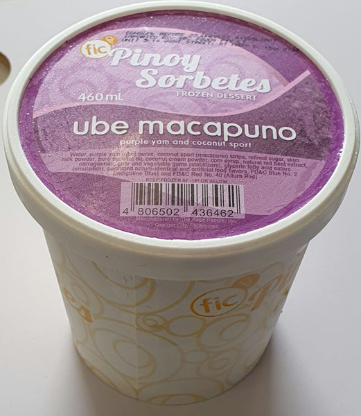 Pinoy Sorbetes - Ube Macapuno Flavor 460ml