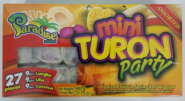 Paradise - Mini Turon Party Assorted (27 pieces) 900g