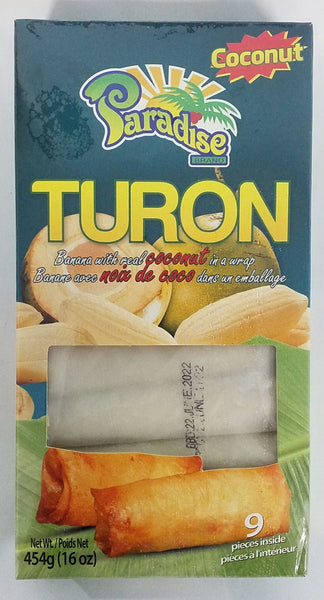 Paradise - Turon Coconut Flavour (9 pieces) 454g