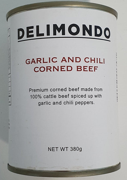 Delimondo - Garlic and Chilli Corned Beef 380g