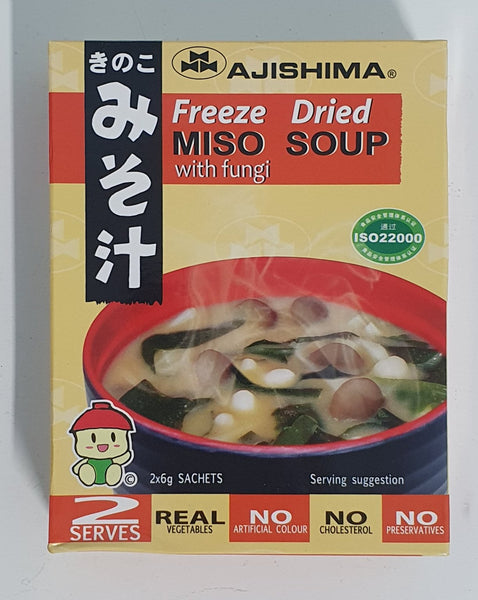 Ajishima - Miso Soup with Fungi 2x6g