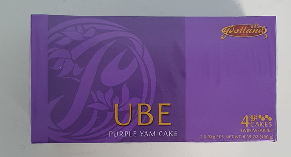 Polland - Hopia Ube Purple Yam Cake (4 Cakes) 180g 4444
