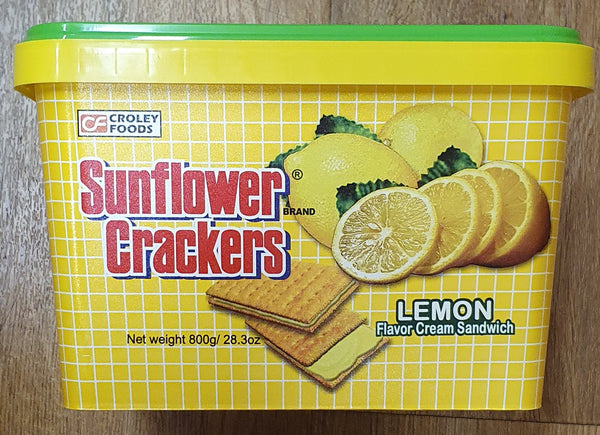 Sunflower Crackers Lemon Flavour 800g