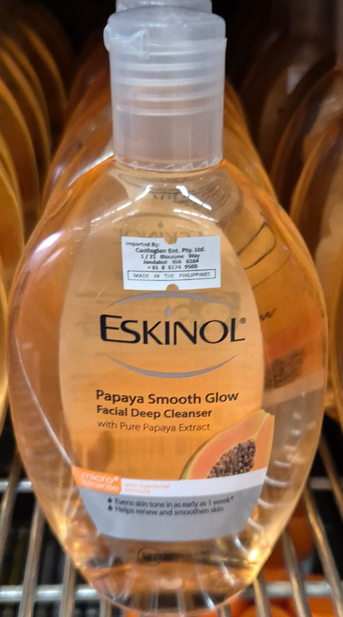 Eskinol - Papaya Smooth Glow Facial Deep Cleanser 225ml – Fresh Food ...