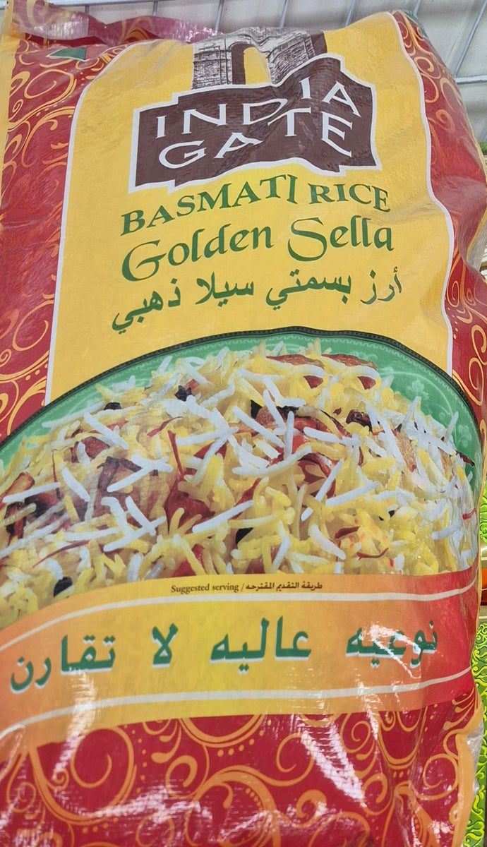 India Gate - Golden Sella Basmati Rice - 20kg – Fresh Food Market ...