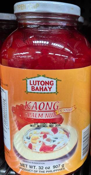 Lutong Bahay - Red Kaong Palm Nut in Syrup 907g