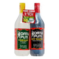 Datu Puti - Value Pack - Vinegar 1L & Soy Sauce 1L