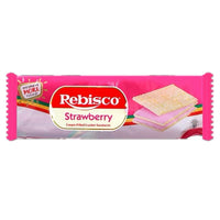 Rebisco - Strawberry Cream Filled Cracker Sandwich 10 x 32g packs