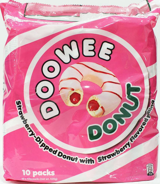 Doowee Donut - Strawberry 10x42g