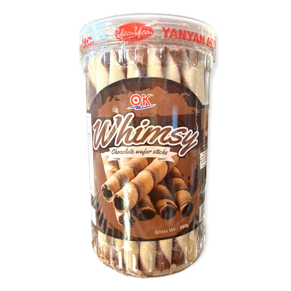 Whimsy - Chocolate Wafer Sticks 380g