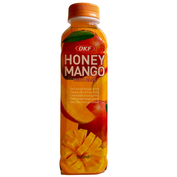 OKF - Fruit Juice With Aloe Vera Honey Mango 500ml