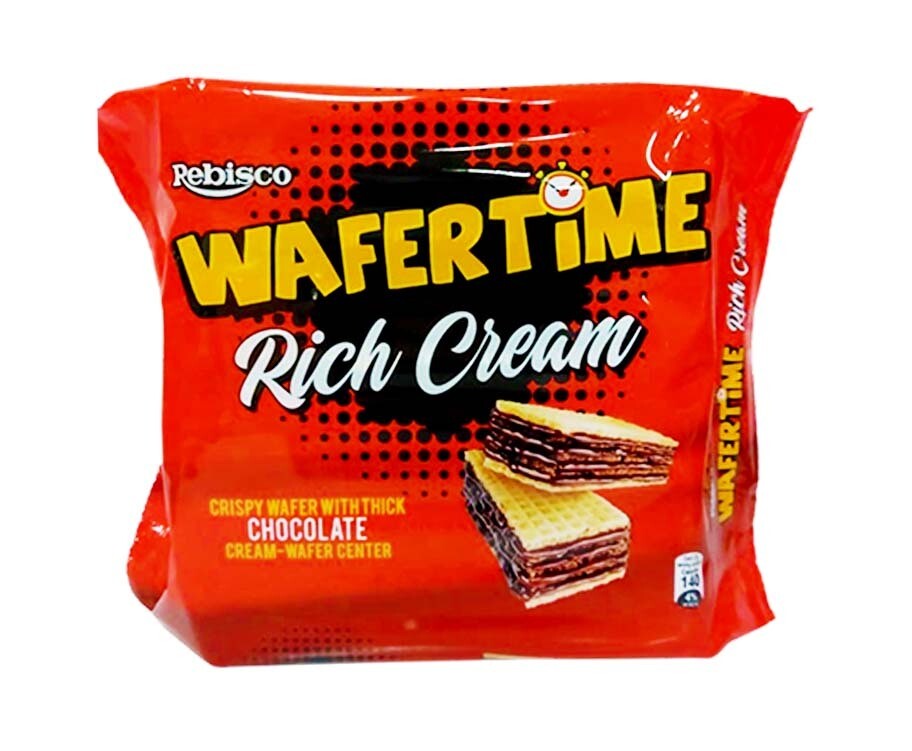 Rebisco - Wafer Time Rich Cream - Chocolate 10x27g – Fresh Food Market ...