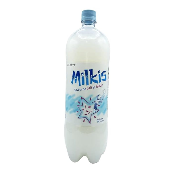 Lotte - Milkis Milk & Yogurt Flavor Original Carbonated Drink 1.5 Litres