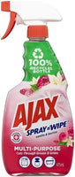 AJAX - Spray n'wipe' Vanilla & Berries 475ml