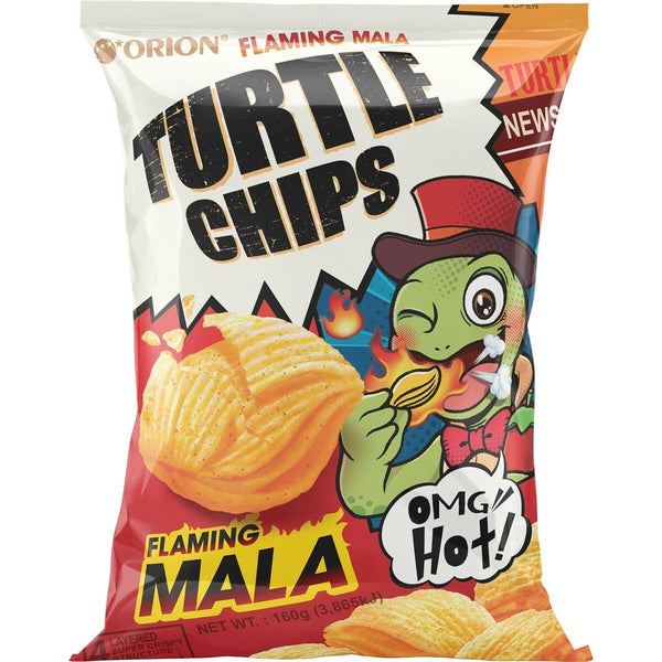 Orion - Turtle Chips Flaming Mala 160g