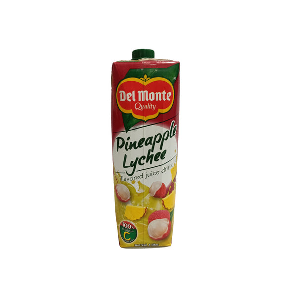 Del Monte - Pineapple Lychee Flavored Juice Drink 1L