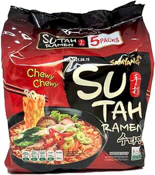 Samyang - Chewy Su Tah Ramen 125g x 5