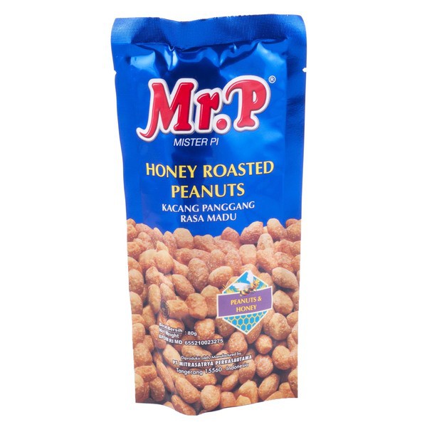 Mr.P - Honey Roasted Peanuts 80g