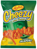 Leslie's - Cheddar Cheezy Corn Crunch - Cheddar Jalepeno 70g