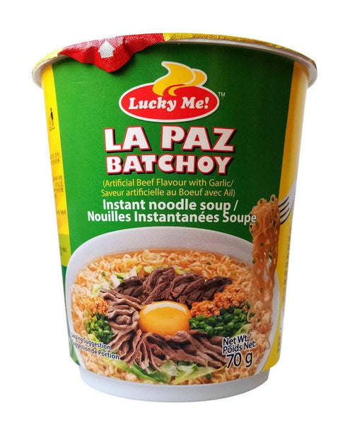 LuckyMe La Paz Batchoy Cup Noodle 70g - Lucky Me