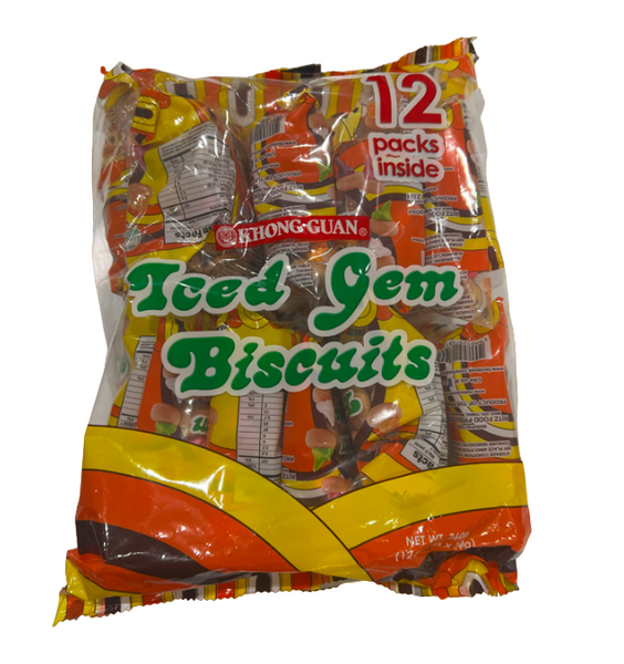 Khong Guan - Iced Gems Biscuits 12pcs x 30g