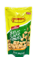 Growers - Peanuts Garlic Flavor 280g