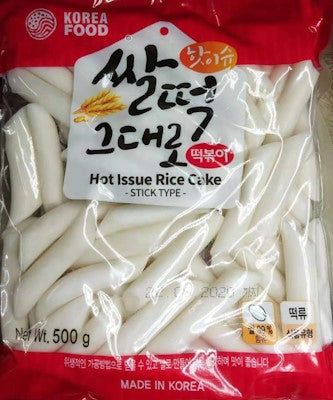 KoreaFood - Hot Issue Rice Cake 500g (Stick type)