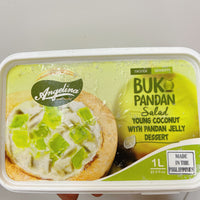 Angelina - Buko Pandan with Young Coconut Dessert 1L