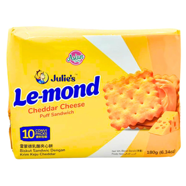 Julie's - Cheddar Cheese Puff Sandwich 10x18g