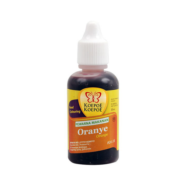 Koepoe - Orange Food Colouring 30ml