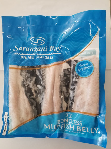 Sarangani Bay - Boneless Milkfish Belly 460g - Milk fish, bangus