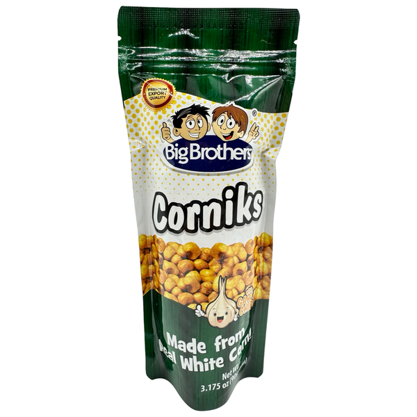 BigBrothers - Corniks Garlic Chips (made from real White Corn) 90g