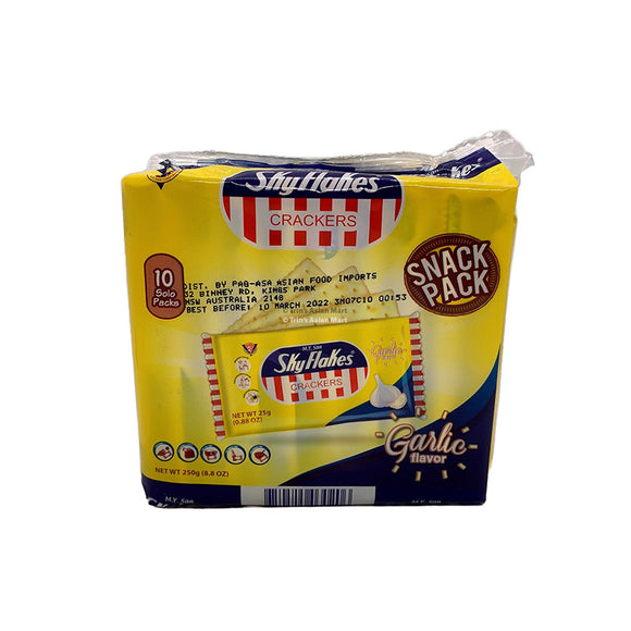 MYSan Skyflakes Garlic 10x25g - Sky flakes