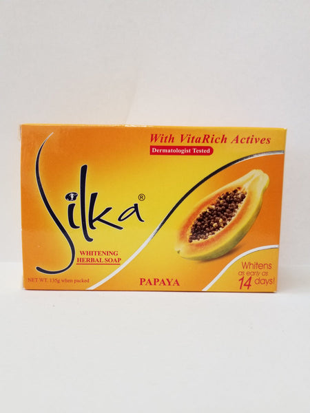 Silka - Papaya Whitening Herbal Soap 135g