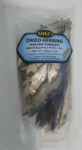 Miki's - Dried Herring (Salted Tunsoy) 200g