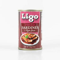 Ligo - Fried Sardines in Oyster Sauce 155g