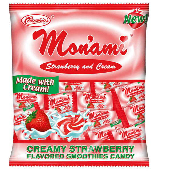 Monami - Strawberry & Cream Flavoured Smoothies Candy