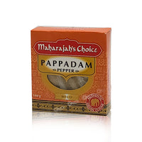 Maharajah’s Choice - Pappadam - Pepper (Mild) 100g