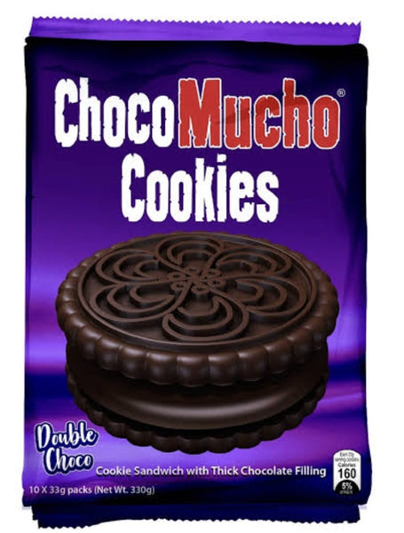 Choco Mucho - Cookies Double Choco 10x33g